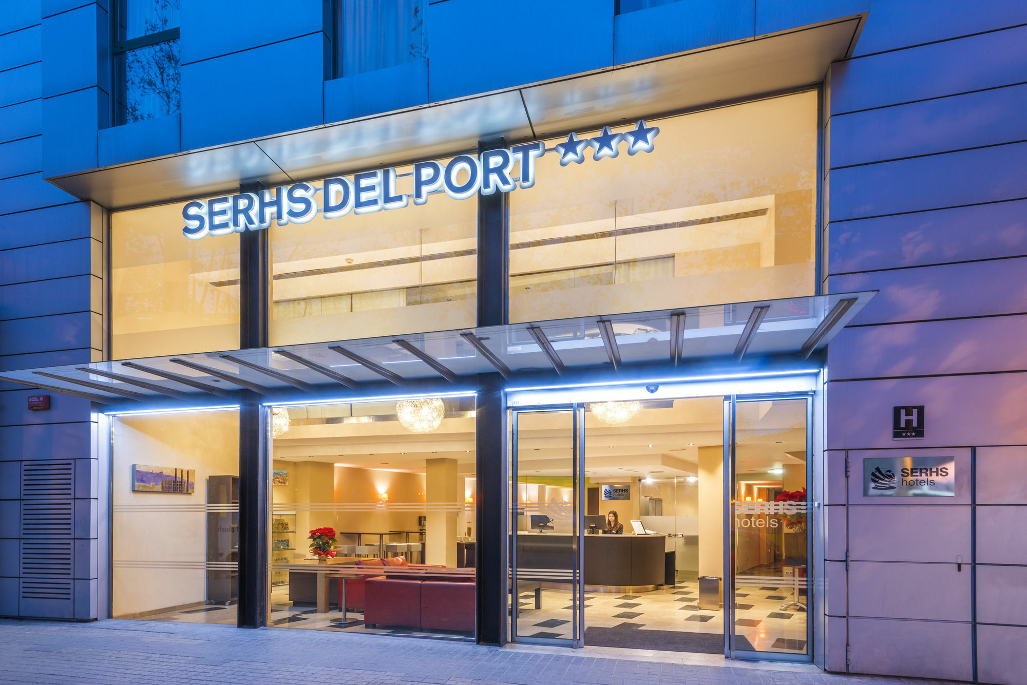 Hotel Serhs Del Port Barcelona Kültér fotó